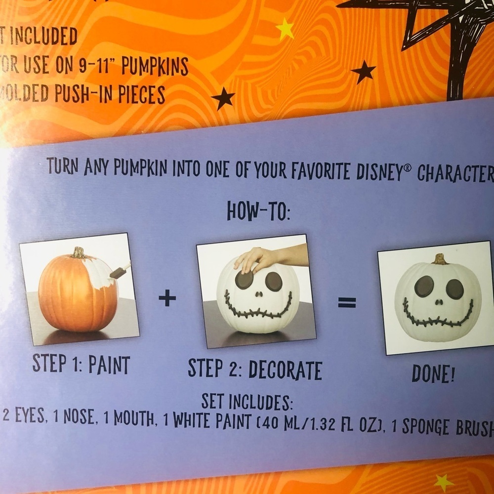 JS Pumpkin Decorating Kit - Picture 3 of 10